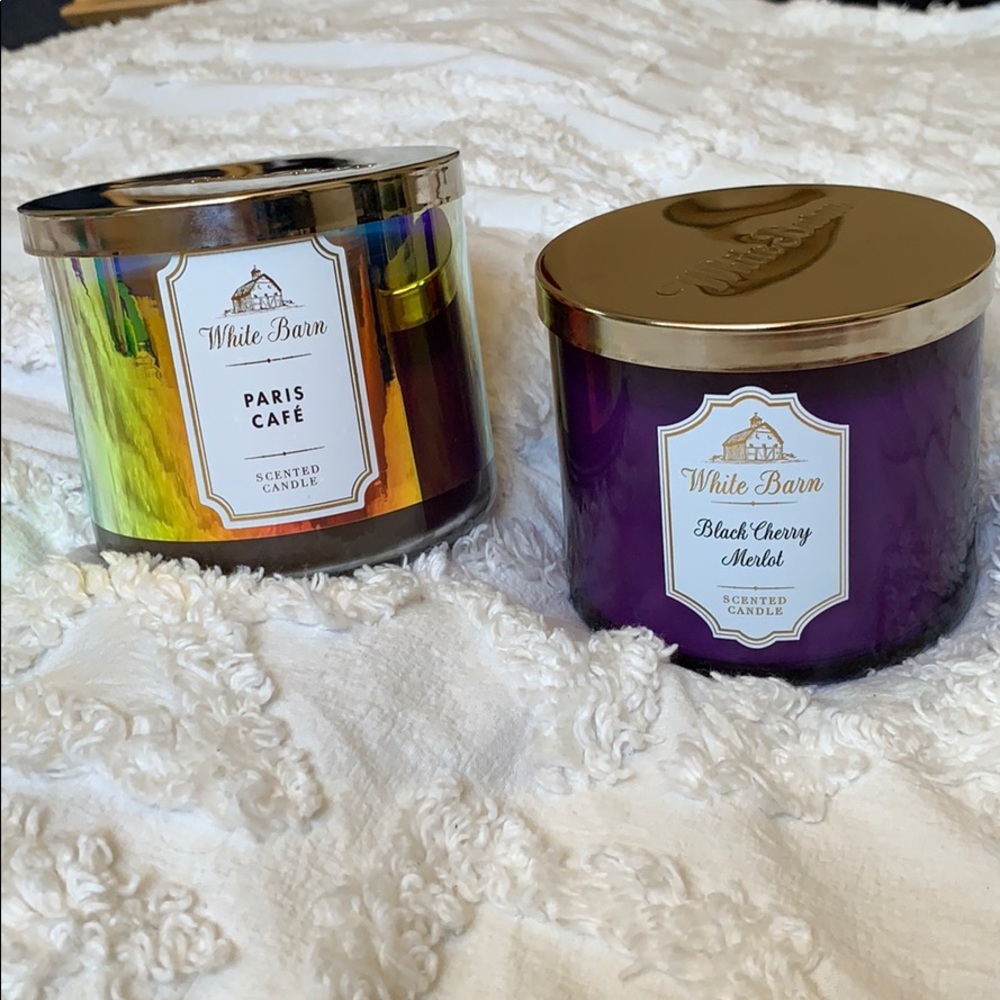 Bath and Body Works set of two candles